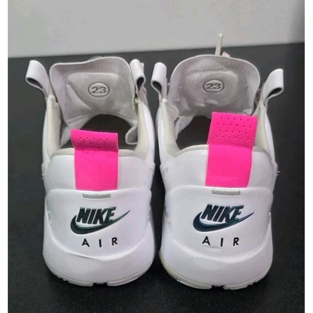 Nike Air 34 White Pink Player Issed Basketball Sneakers‎ PE Men 14 XXXIV Low EUC